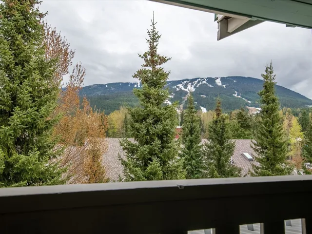 Property view of mountains featuring a wooded view
