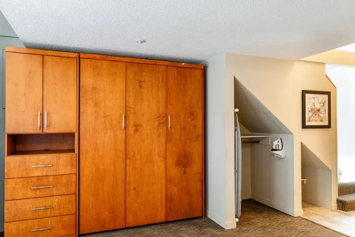 Unfurnished bedroom featuring a closet and a textured ceiling