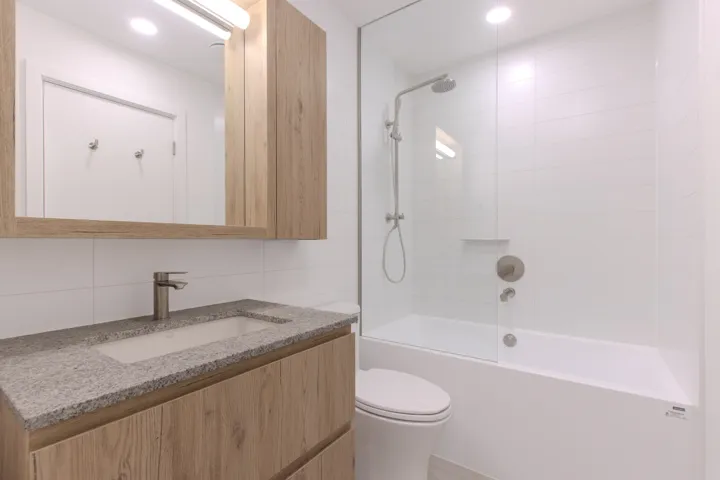 Dual-Access Bathroom
