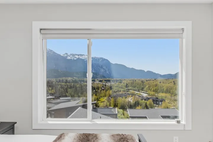 View of mountain background
