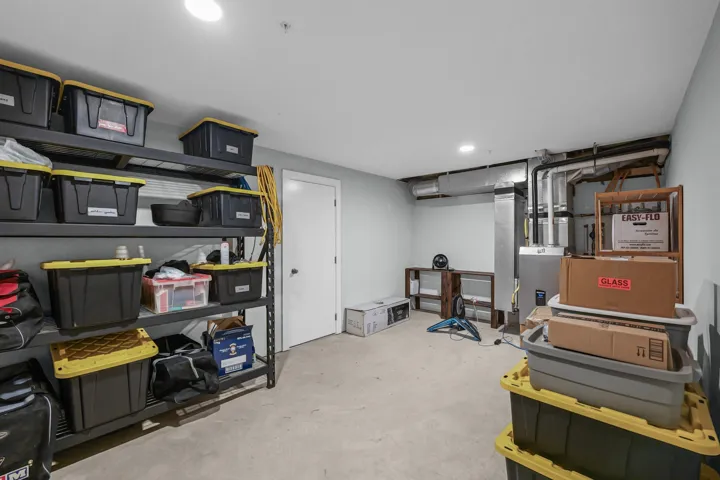 Flex room is roughed in for washroom.