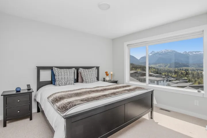 Primary bedroom. Walk up to stunning views.