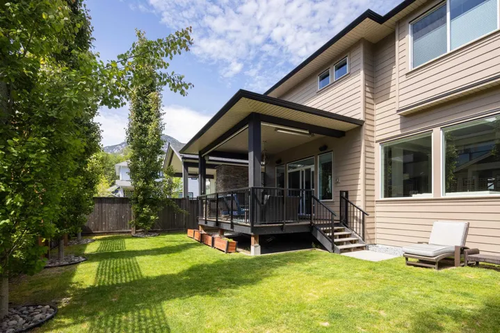 View of rear view of property