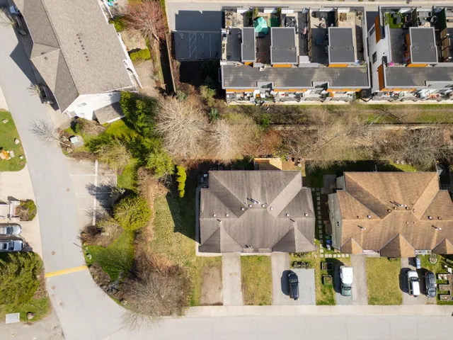 Bird's eye view featuring a residential view
