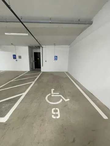 View of parking garage