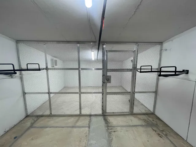 View of storage area