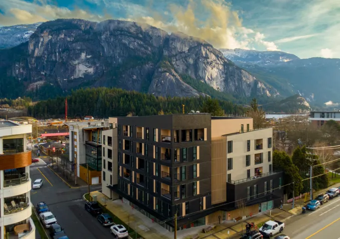 View of mountain background