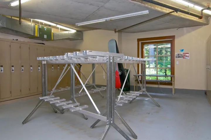 Below grade area featuring baseboards