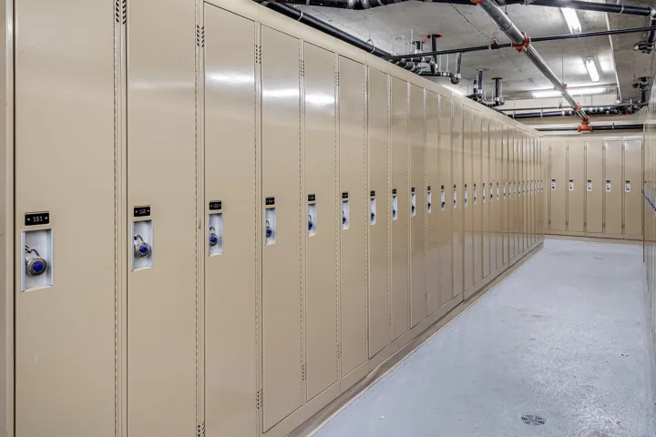 View of storage area