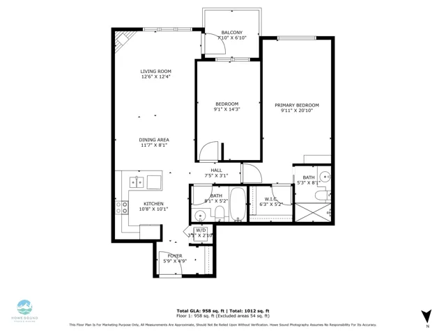 View of floor plan / room layout