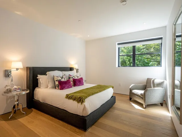 Bedroom featuring wood finished floors