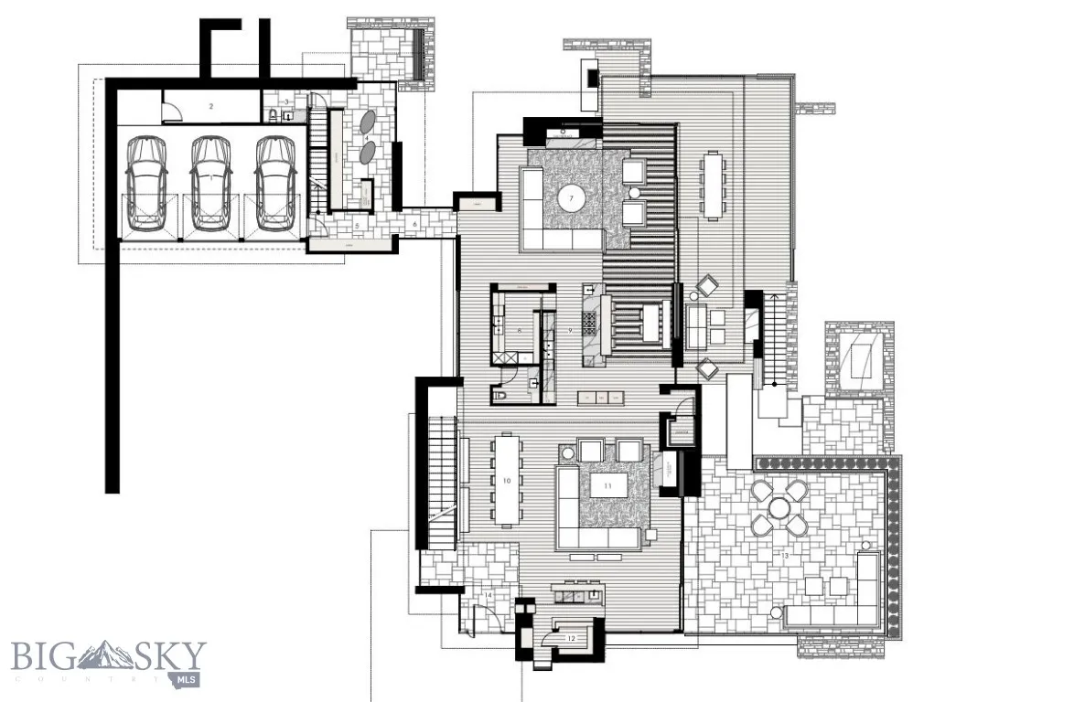 Main floor drawing