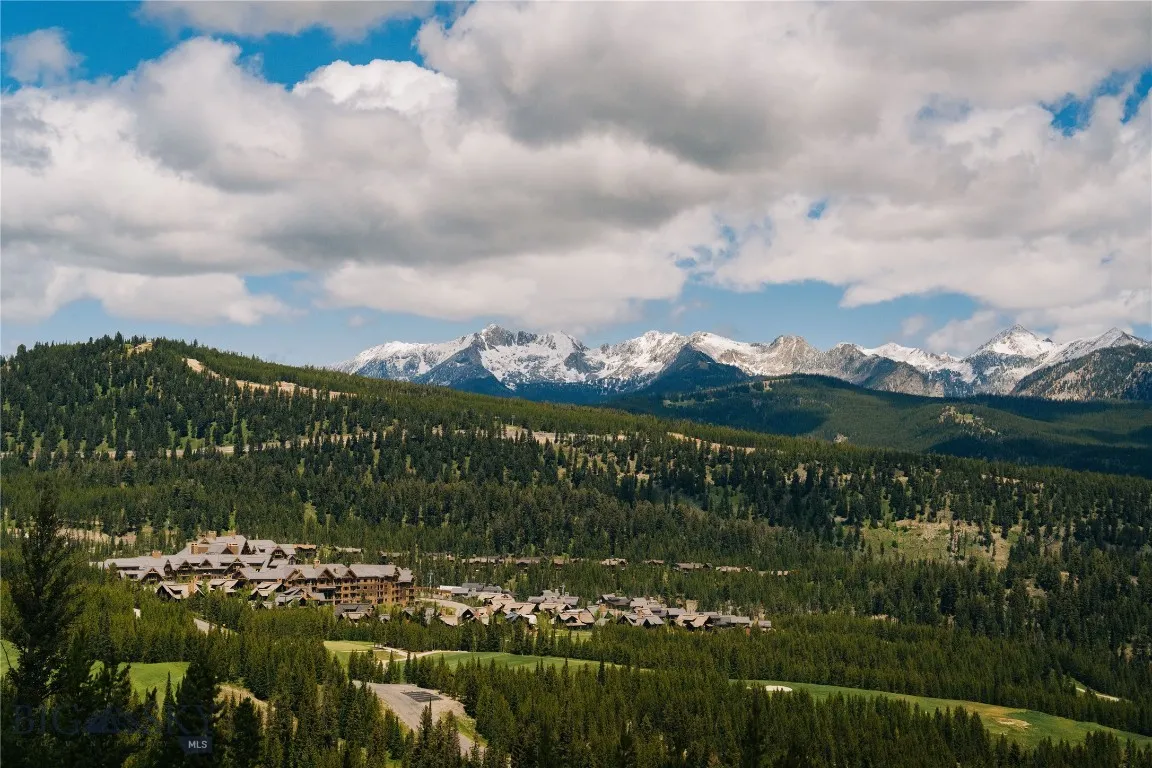 View of Montage Big Sky and Spanish Peaks from 12C balcony