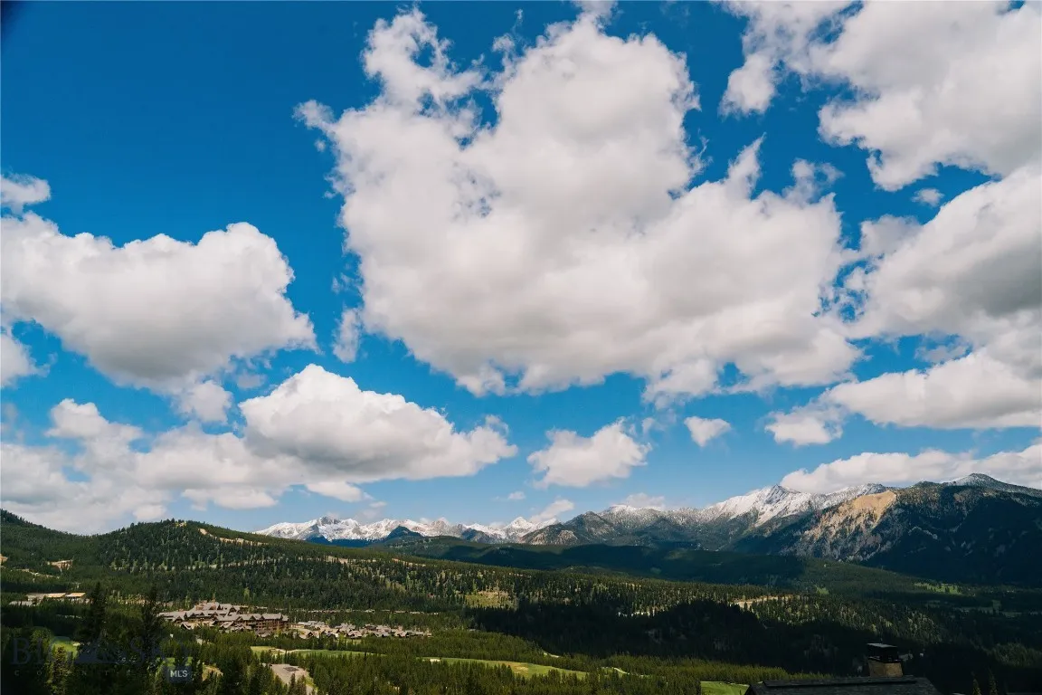 View of Montage Big Sky and Spanish Peaks from 12C balcony
