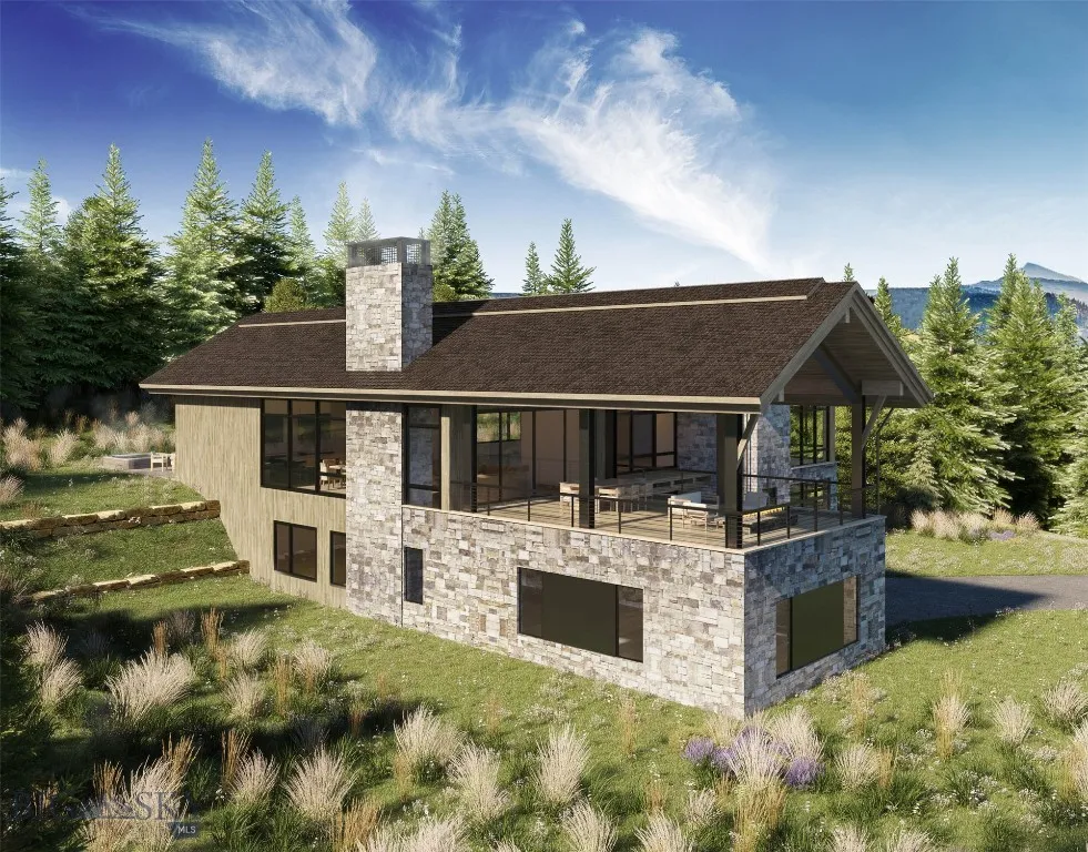 Conceptual rendering of a Design-Build home