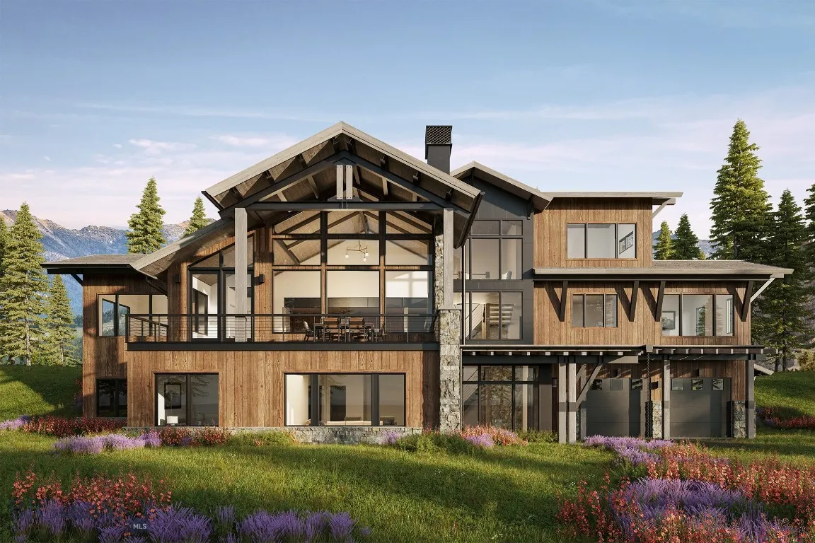 Conceptual rendering of a Design-Build home