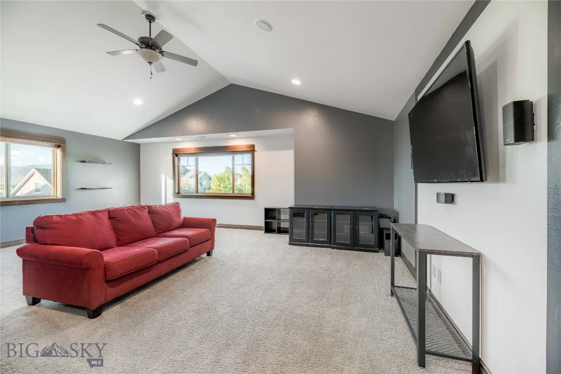 Bonus room with views of the Bridger Mountains
