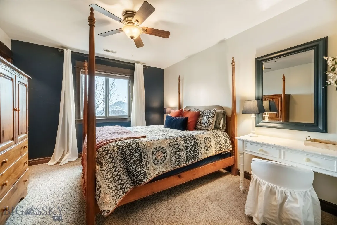 Second floor bedroom - staged