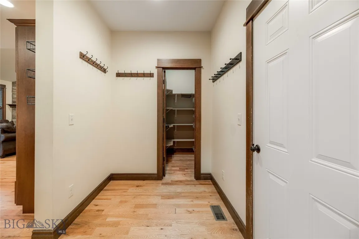 Entry from 3 car garage. Mudroom + Walk in pantry