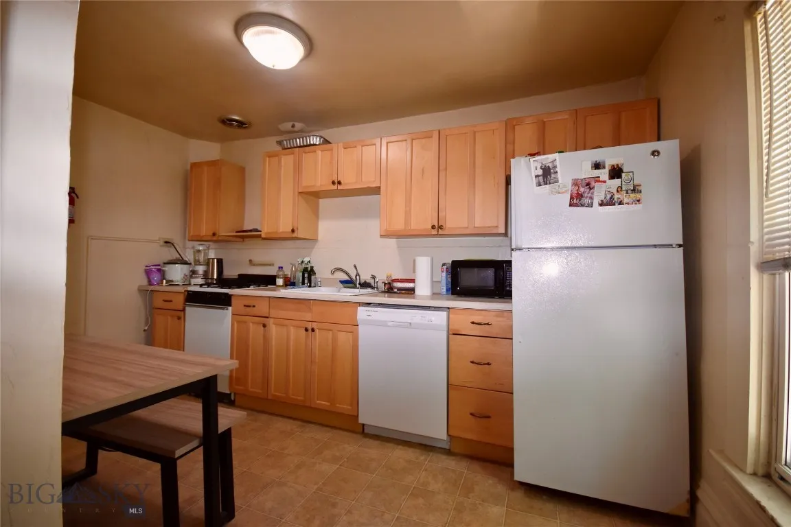 Upstairs kitchen