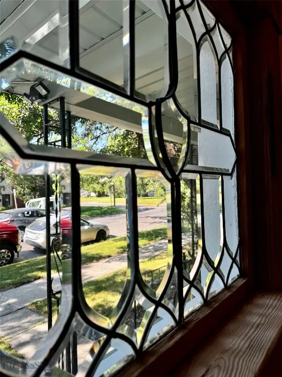 Original glass detailing.