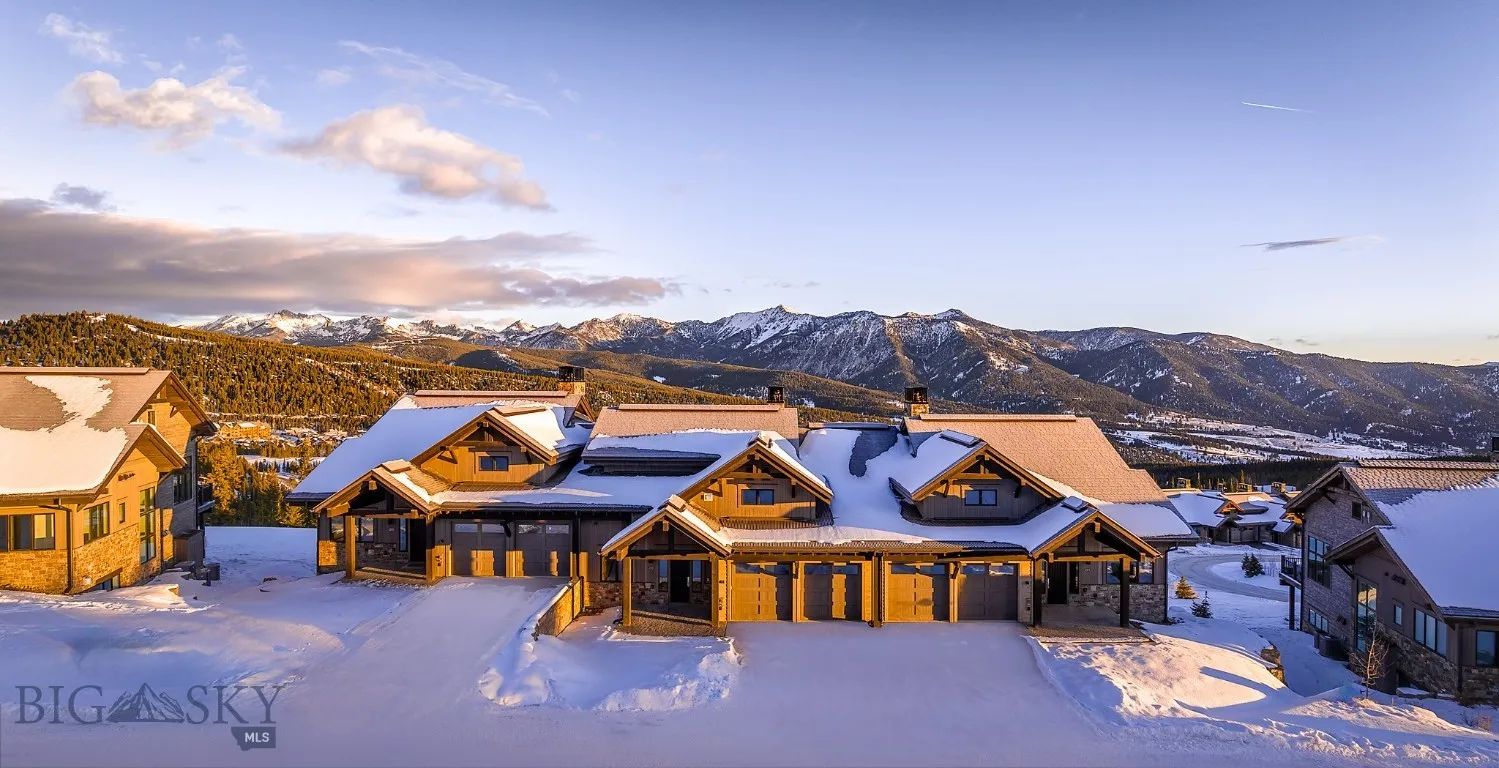 Aerial view of Inspiration Point and view of Spanish Peaks.