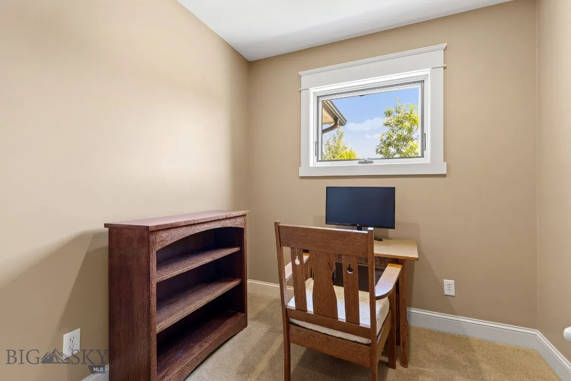 Light filled second floor office.