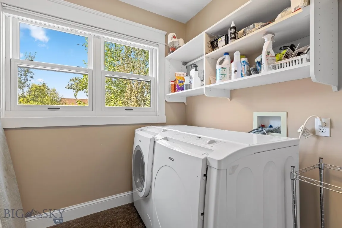 Laundry room on 2nd floor near 3 bedrooms