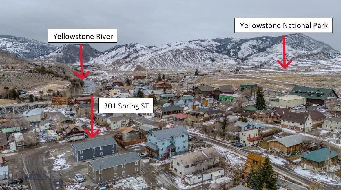Building is steps from Yellowstone.