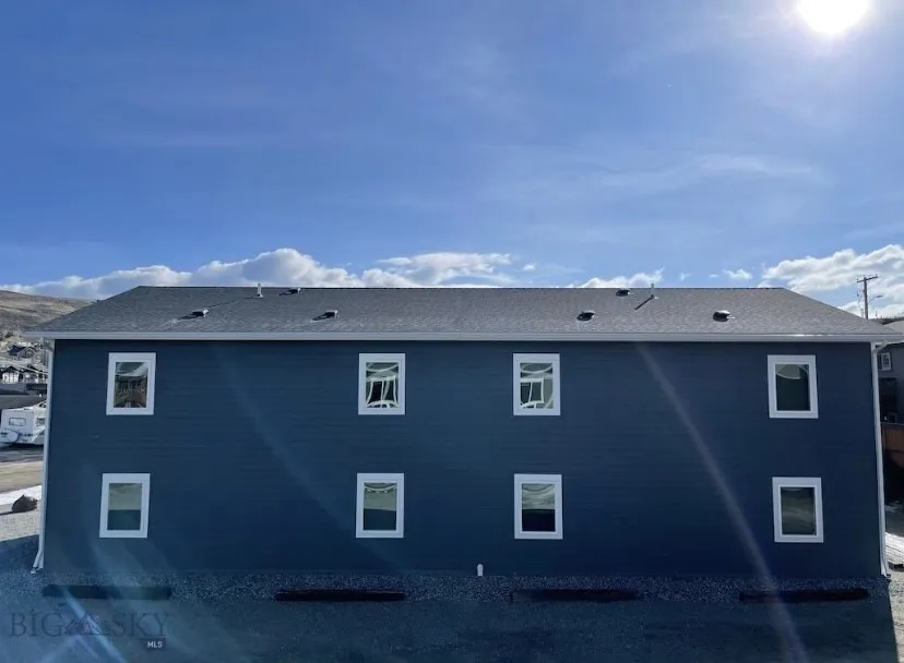 Rear of building.