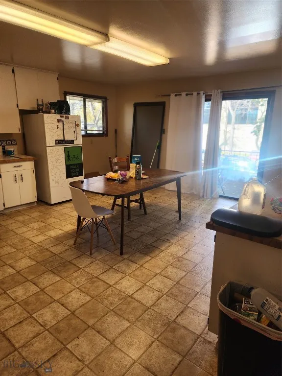 View of dining space