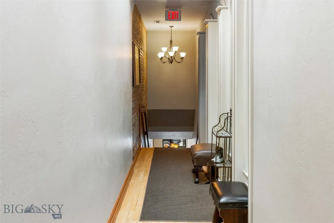 Hallway leading to Unit B2