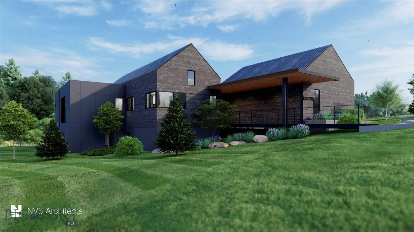 View of home's exterior featuring a lawn