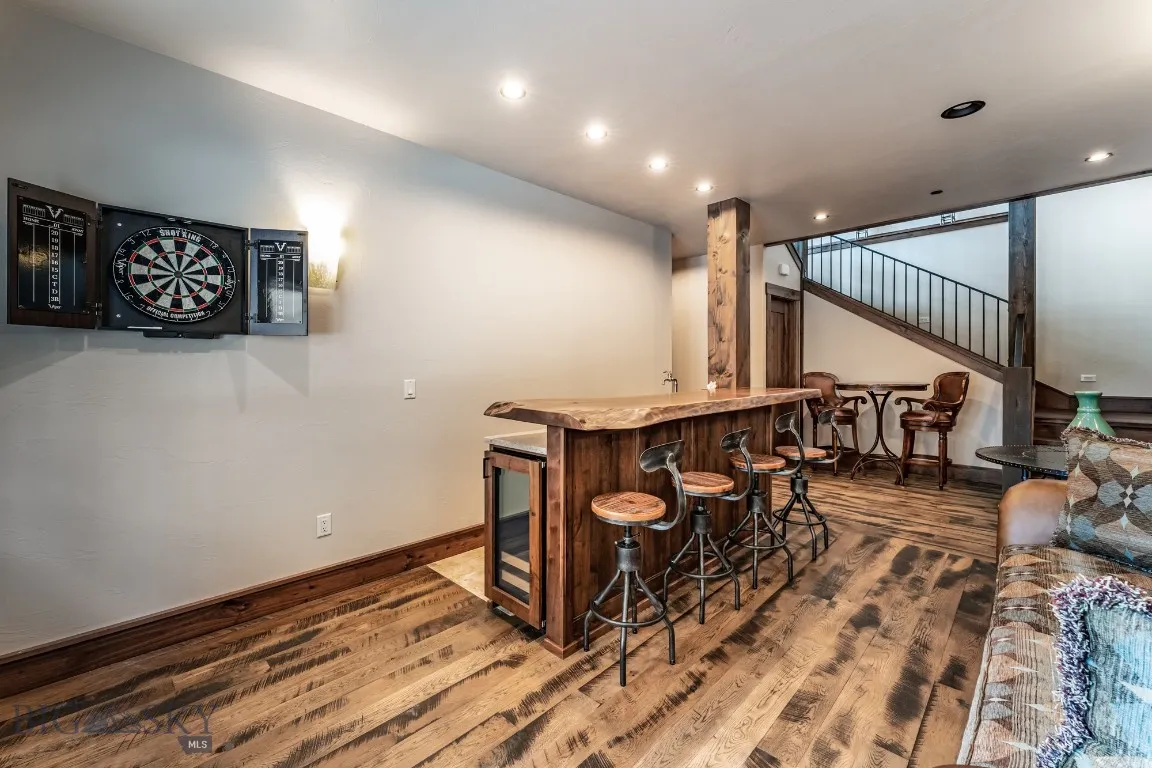 Lower level bar area