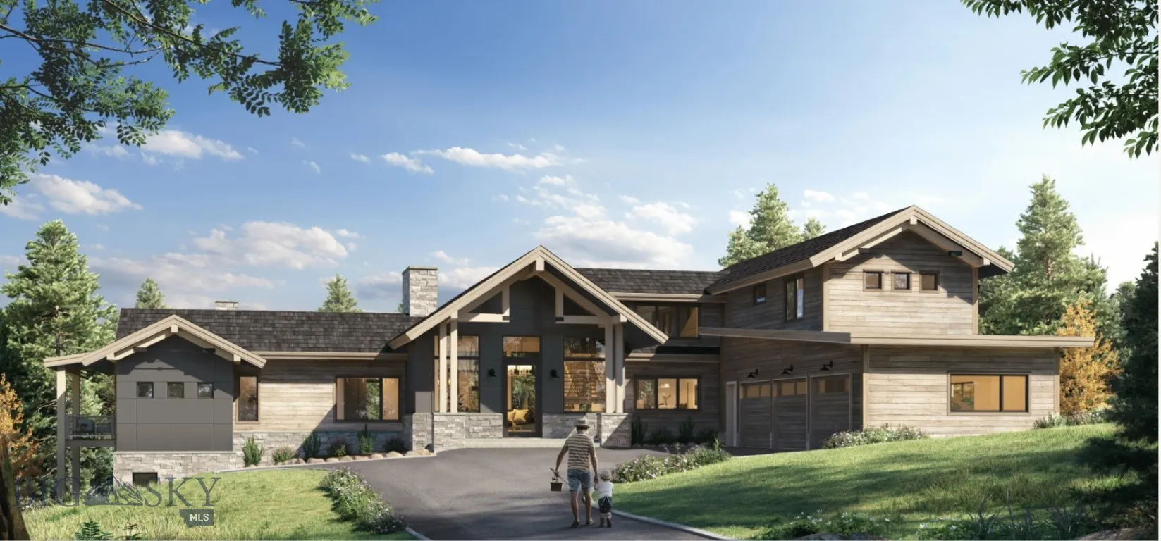 Spec house rendering for lot 94