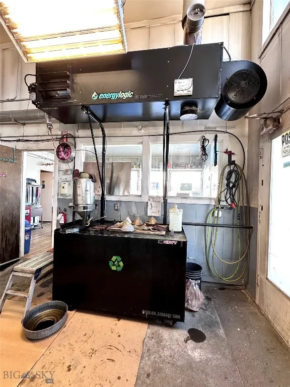 Oil Burning Heater System