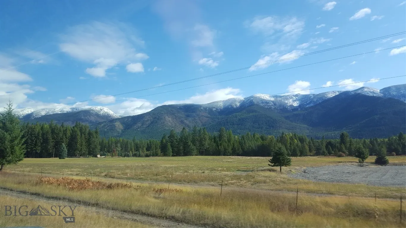 The view on the way to Kalispell