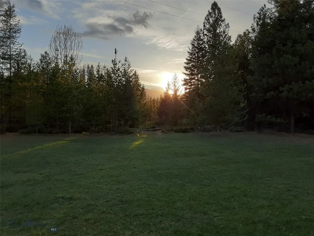 Sunset right out back