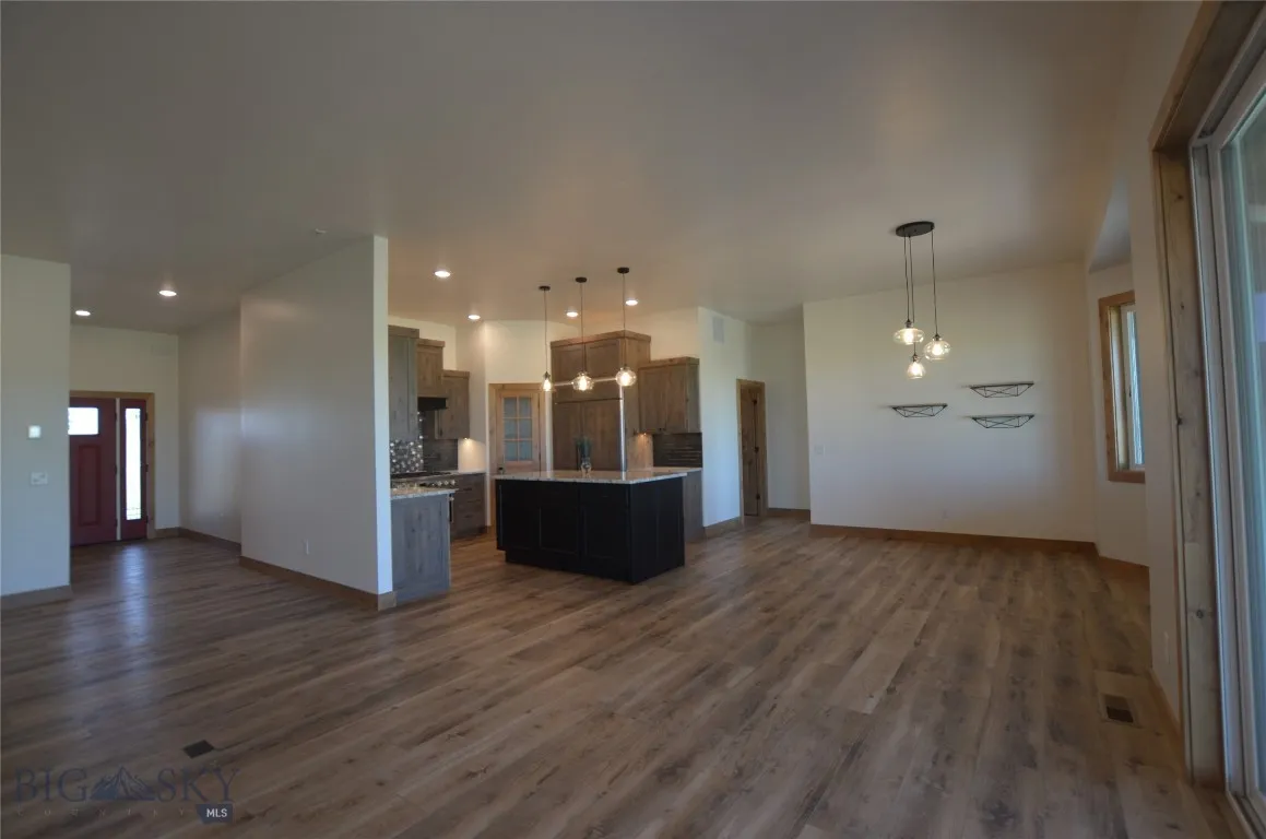 Dining and kitchen