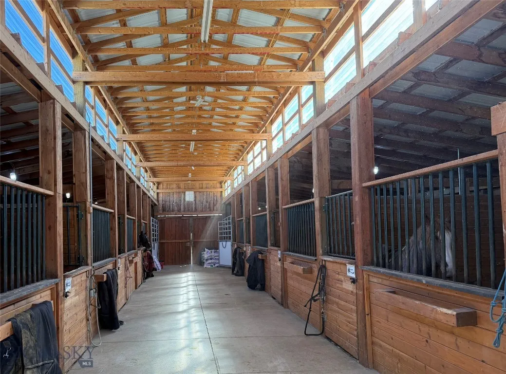 Main Horse Barn Stalls & New Skylights