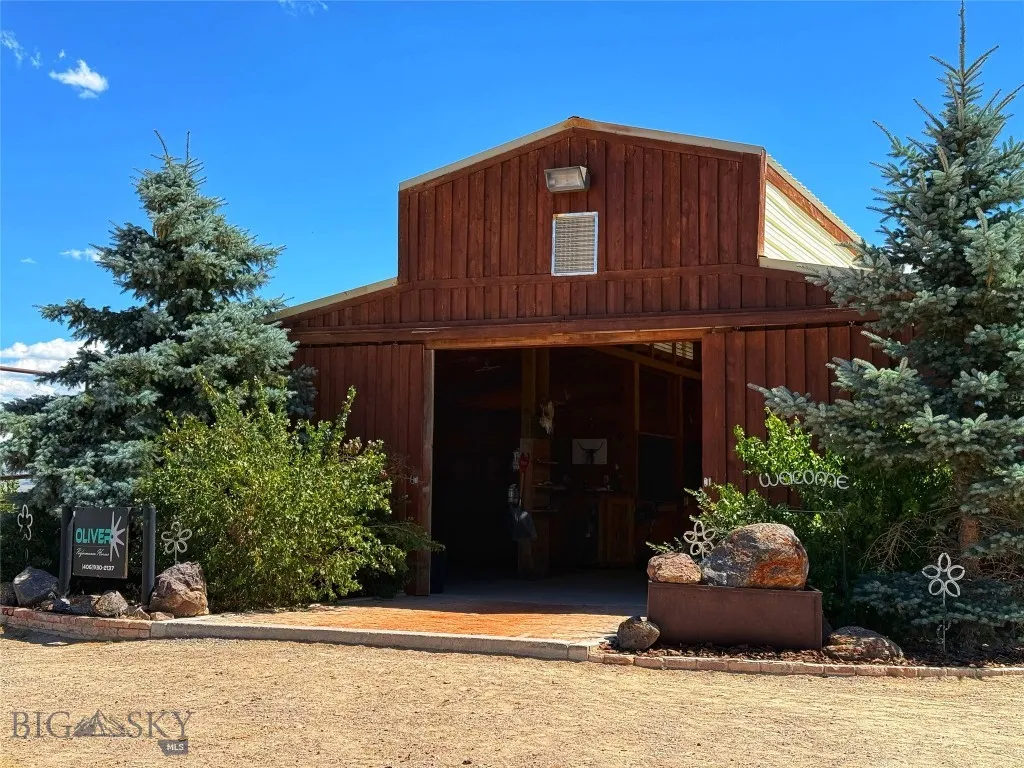 Main Barn Entrance from Left