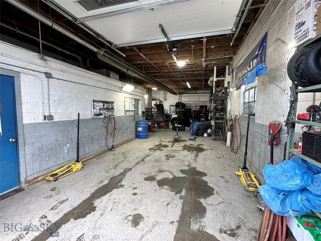Main building working area