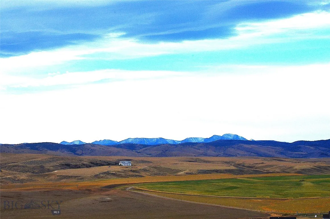 Looking west from the hilltop.