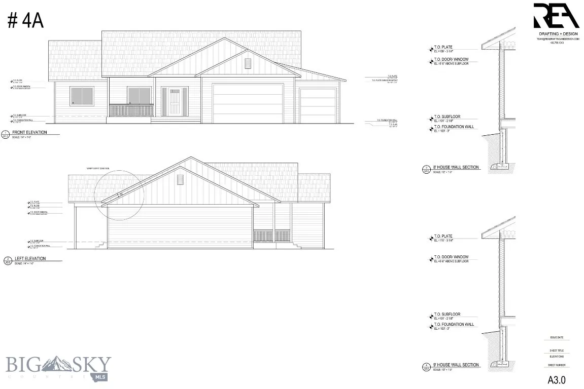 Front/Left Elevations