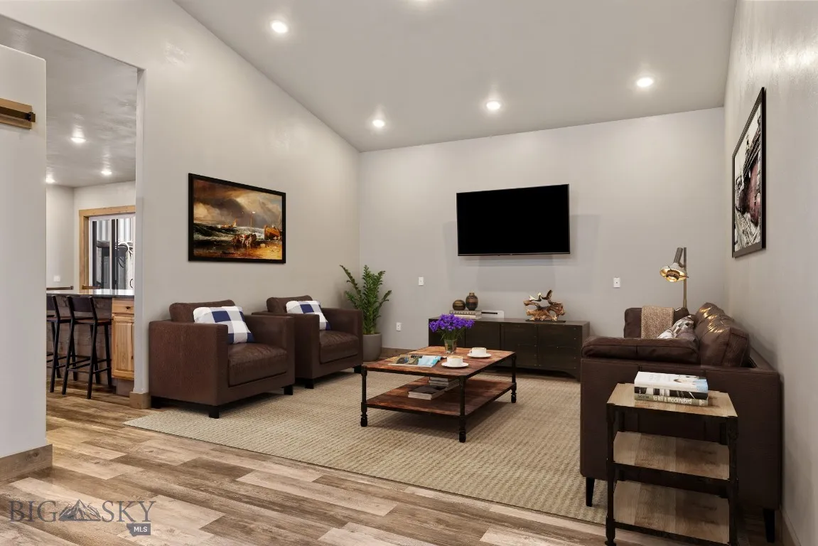 Virtually Staged Living Room