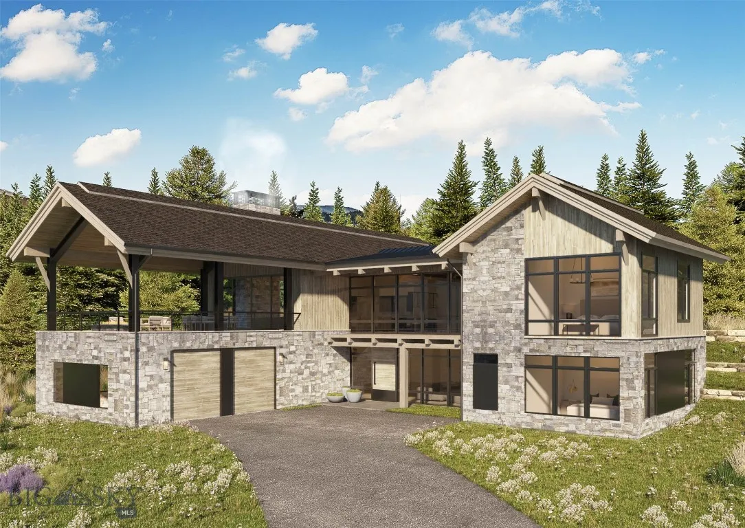 Conceptual rendering of a Design-Build home