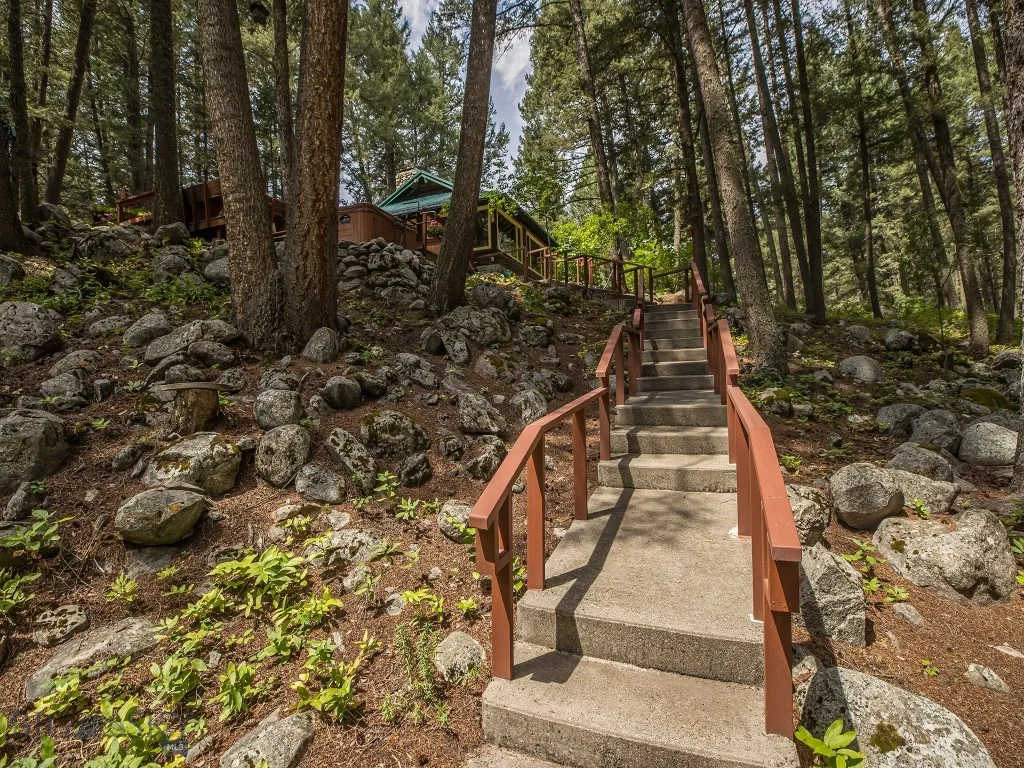 Steps from the river