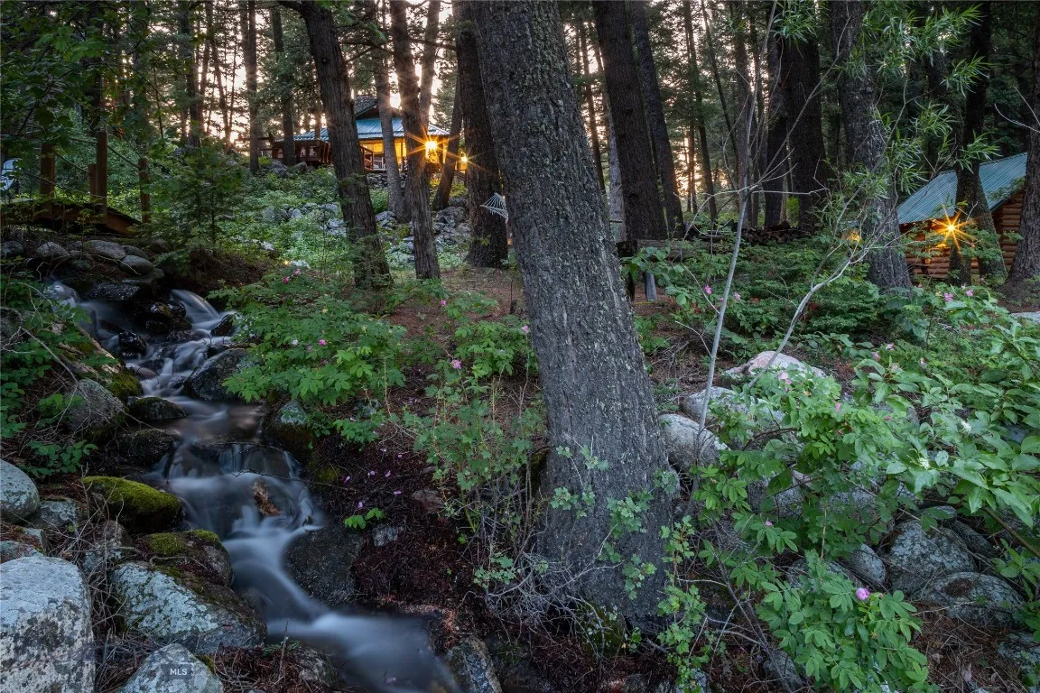 Twilight on Hellroaring Creek