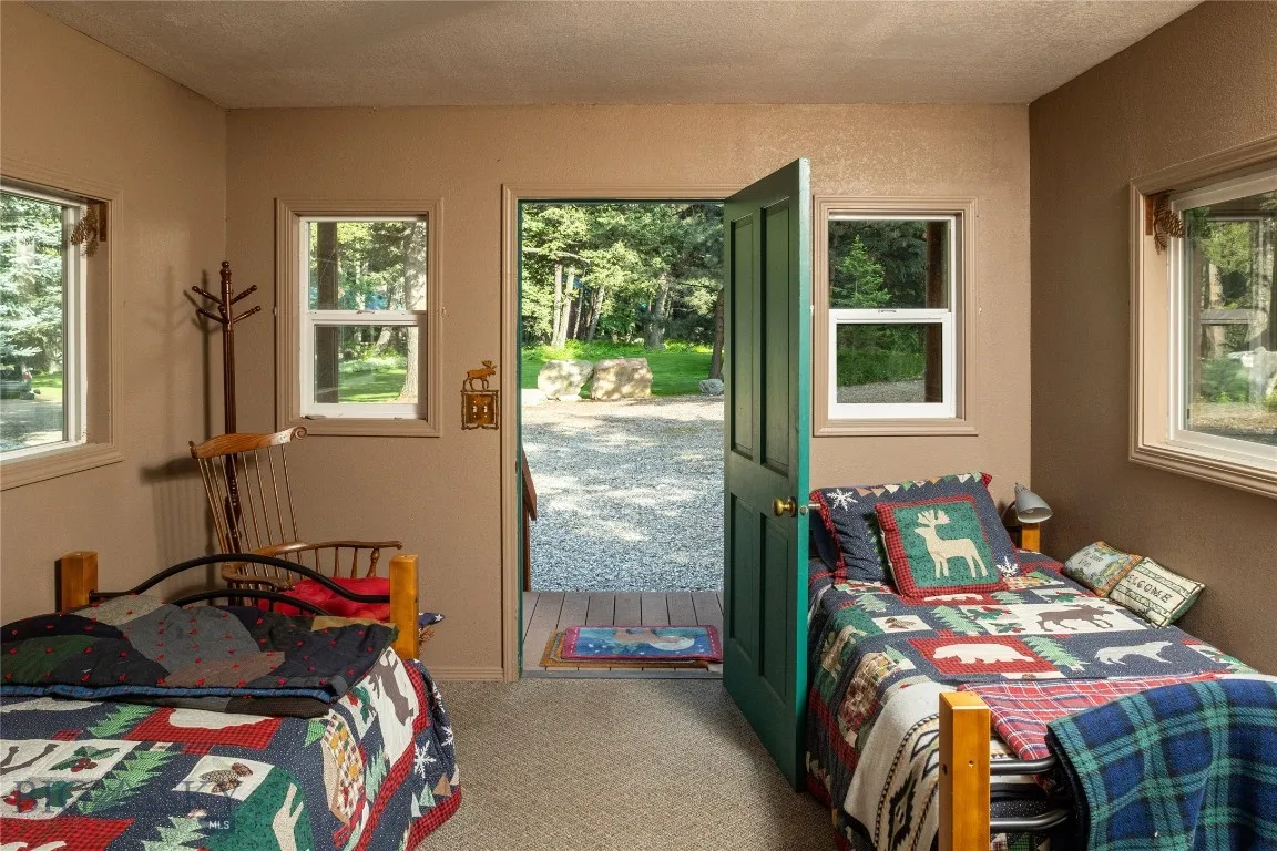 Guest cabin sleeping area