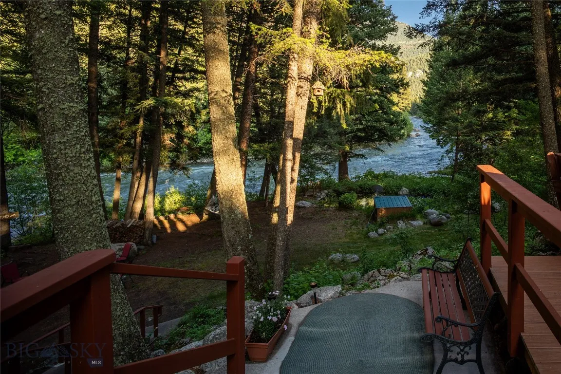 View from Hellroaring cabin